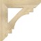 Ekena Millwork Merced Slat Rough Sawn Bracket, Douglas Fir, 4"W x 22"D x 22"H BKT04X22X22MRC06RDF - alternate 3